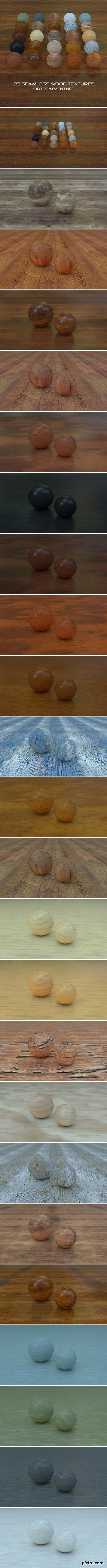 CM - 23 Seamless Tileable Wood Textures 858234