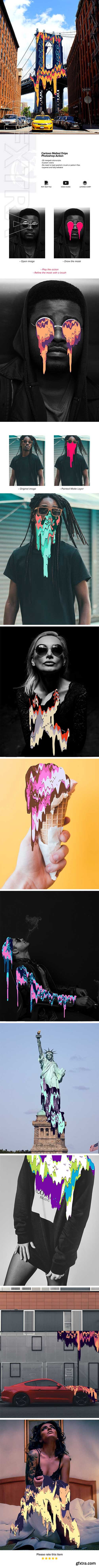 GraphicRiver - Cartoon Melted Drips Action 21623975
