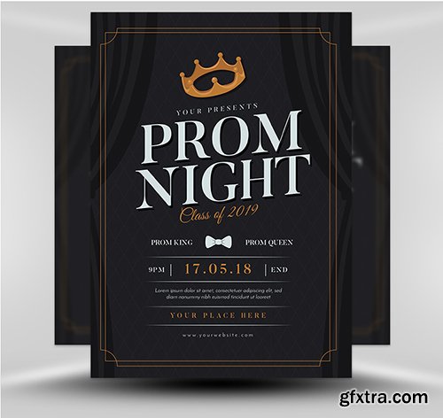 Prom Night Flyer Template v1 Prom Night Flyer Template v1