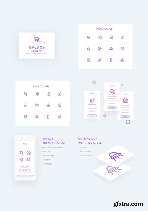UICON Galaxy Icons