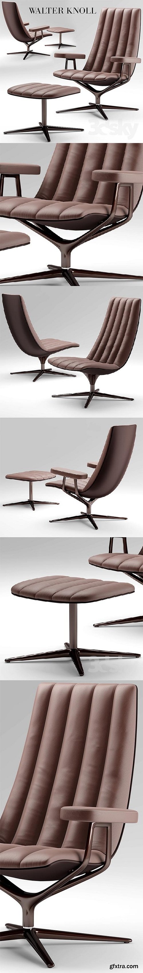 Armchair walter knoll Healey Lounge