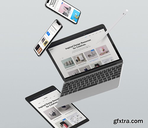 Gravity Psd Devices UI Mockup Set v2 Gravity Psd Devices UI Mockup Set v2