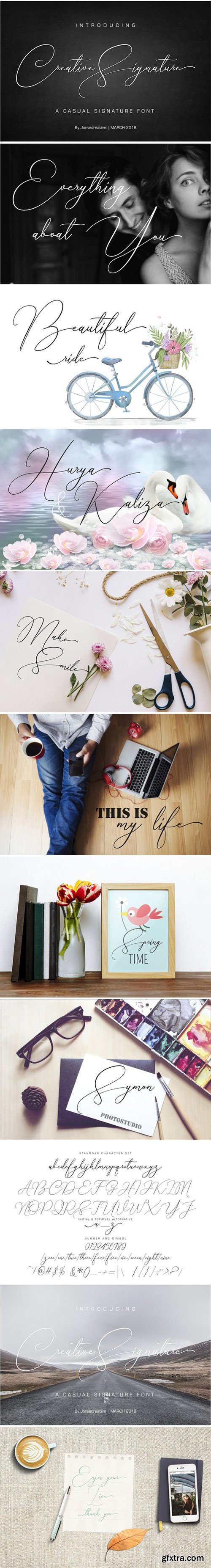 CM - Creative Signature Font 2339671