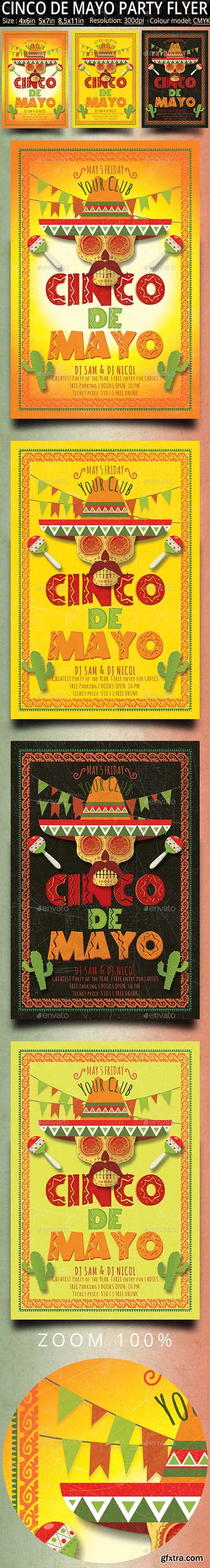 Cinco de Mayo Vintage Flyer And Poster 21667486