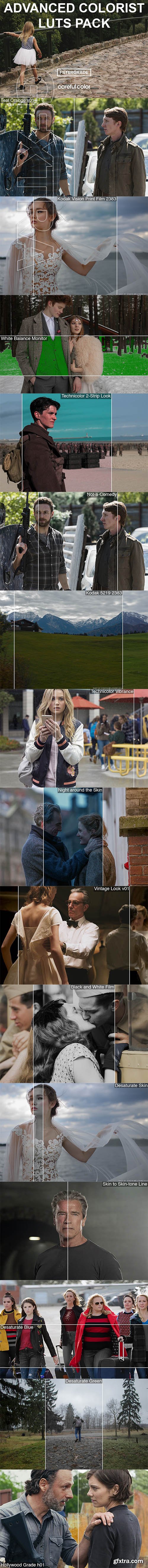 Advanced Colorist LUTs Pack