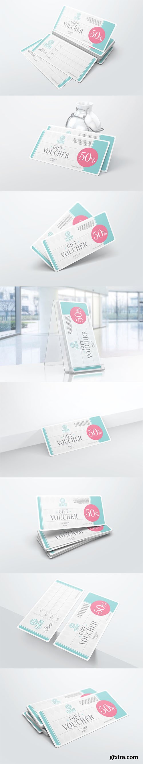 Gift Voucher Mockups 2