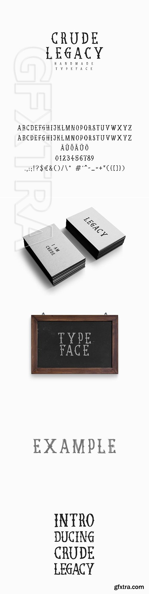 CreativeMarket - Crude Legacy 2390527