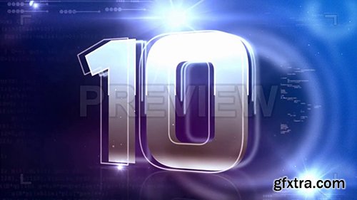 Official Countdown Blue Background 74255