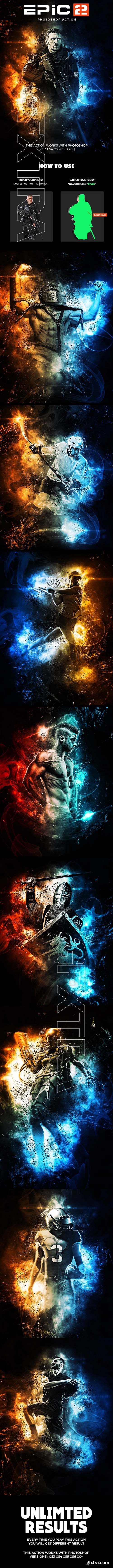 GraphicRiver - Epic 2 Photoshop Action 21652007