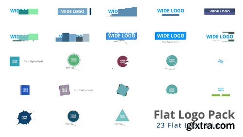 Videohive Flat Logo Pack 9300776
