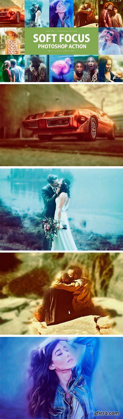 CM - Soft Focus Photoshop Action 2336730