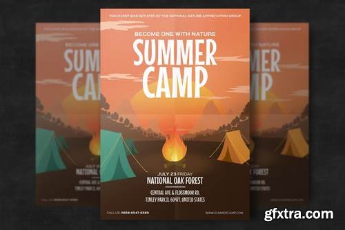Summer Camp Poster Template