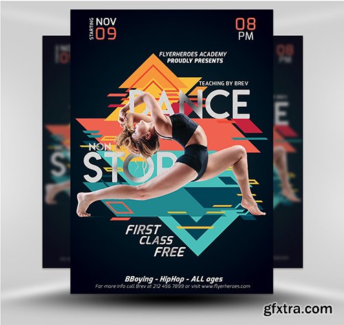 School Dance Flyer Template v1 School Dance Flyer Template v1