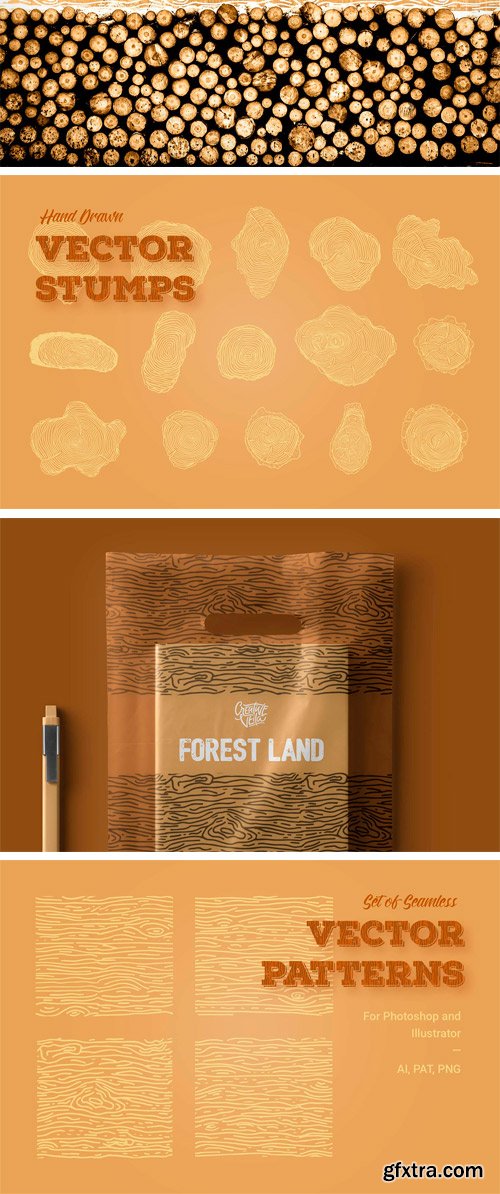 CM - Forest Land Vector Kit 2350039