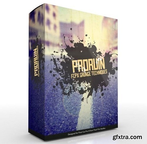 Pixel Film Studios - ProRuin - Professional Grunge Techniques - FCPX Plugin macOS