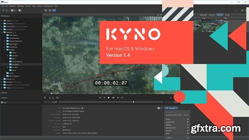 Kyno 1.4.0 macOS