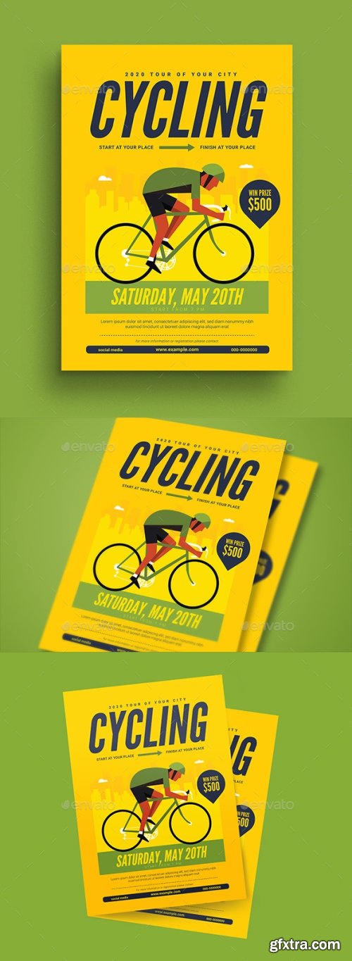 Graphicriver - Cycling Flyer 21706830