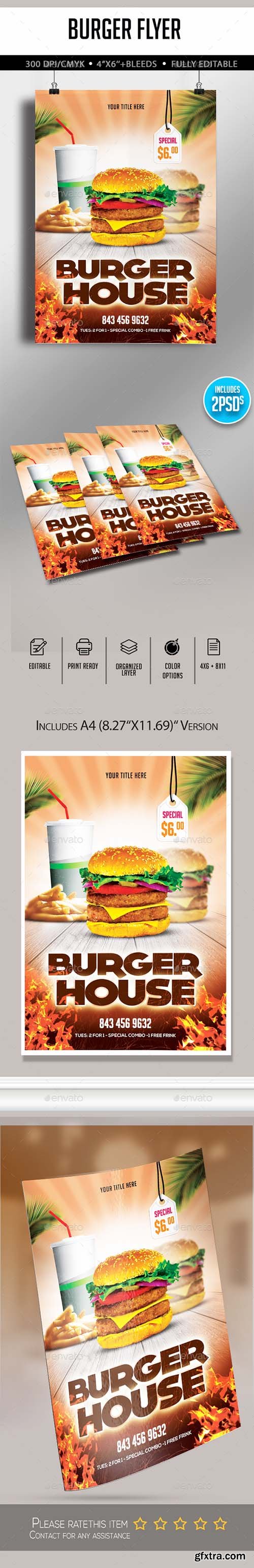 Burger Flyer 21712392 Burger Flyer 21712392