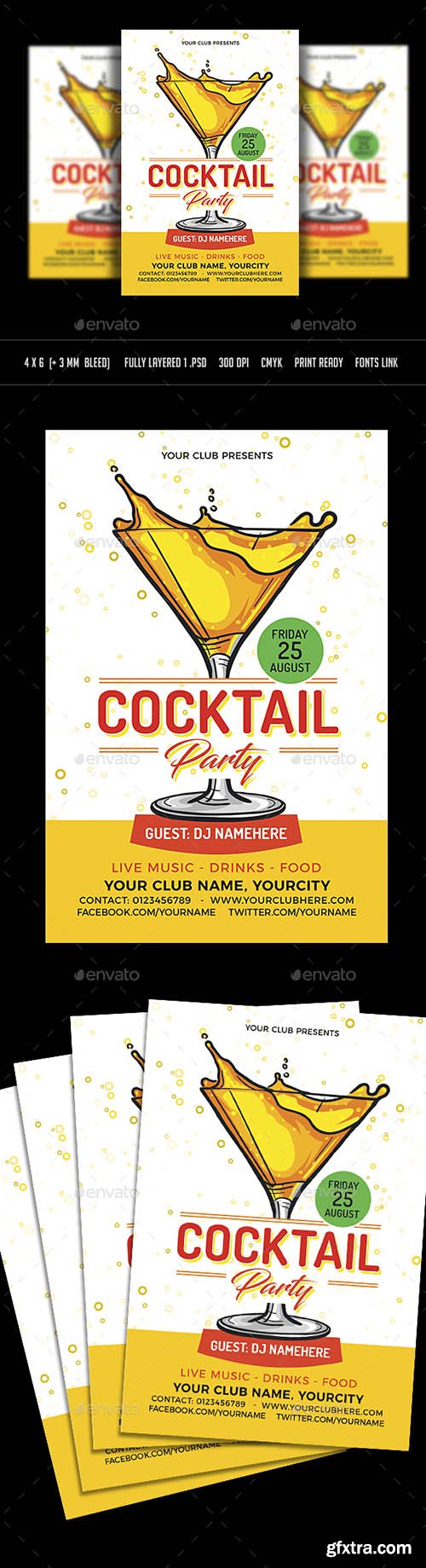 Cocktail Party Flyer 21712858