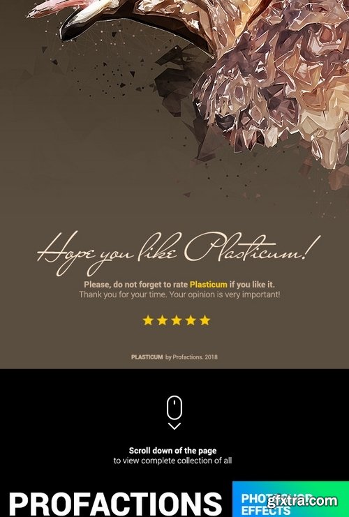 GraphicRiver - Plasticum - Polygonal Art Photoshop Action 21684224