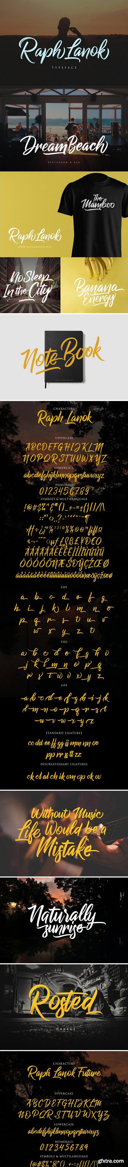 CM - Raph Lanok Typeface 1643862