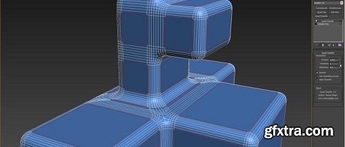 The Quad Chamfer modifier 1.1.6 for 3ds Max 9-2017