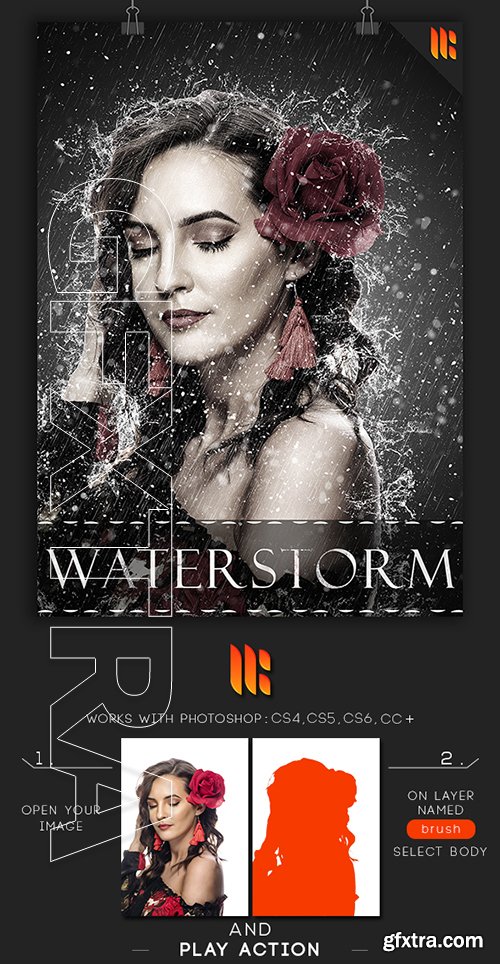 GraphicRiver - WaterStorm Photoshop Action 21687974
