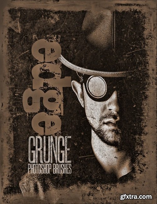 Ron's Edge Grunge Photoshop Brushes