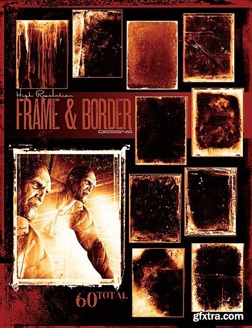 Ron's Edge Grunge Photoshop Brushes