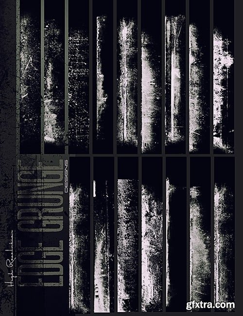 Ron's Edge Grunge Photoshop Brushes