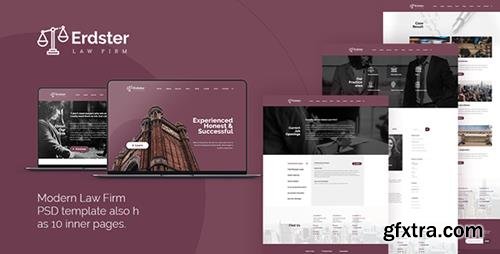 ThemeForest - Erdster - Law Firm PSD Template 21598151