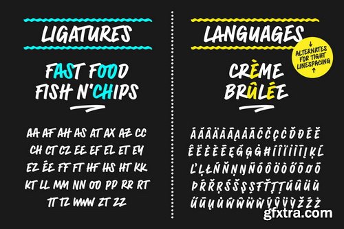 Sandwich Marker Pro Font
