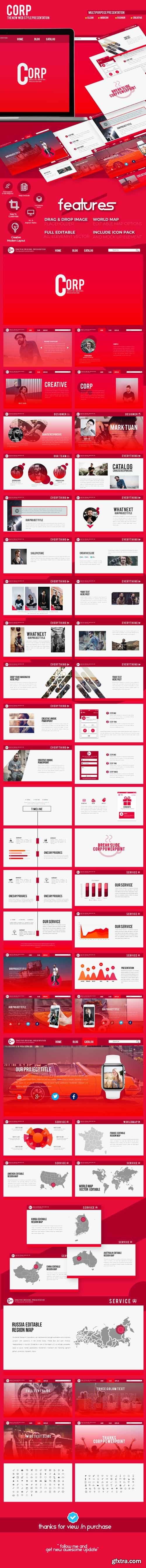 Corp - Multipurpose Presentation Template 21726477