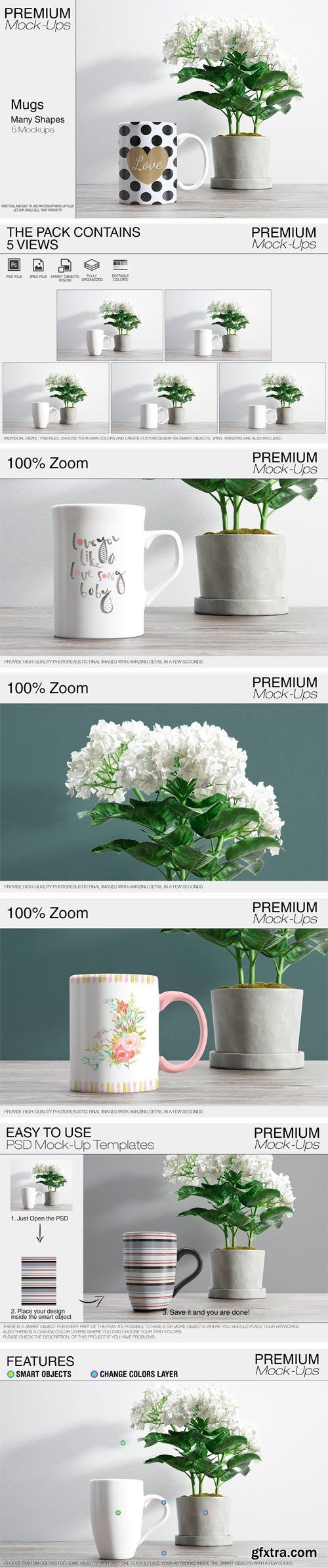 CM - Mug Mockups - Many Shapes 2291433