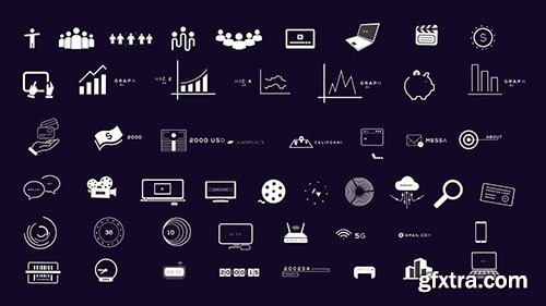 BigData - Business Infographics Pack 73324