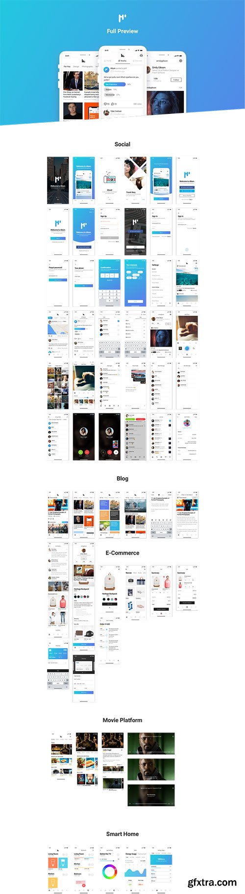 Altum iOS UI Kit Altum iOS UI Kit