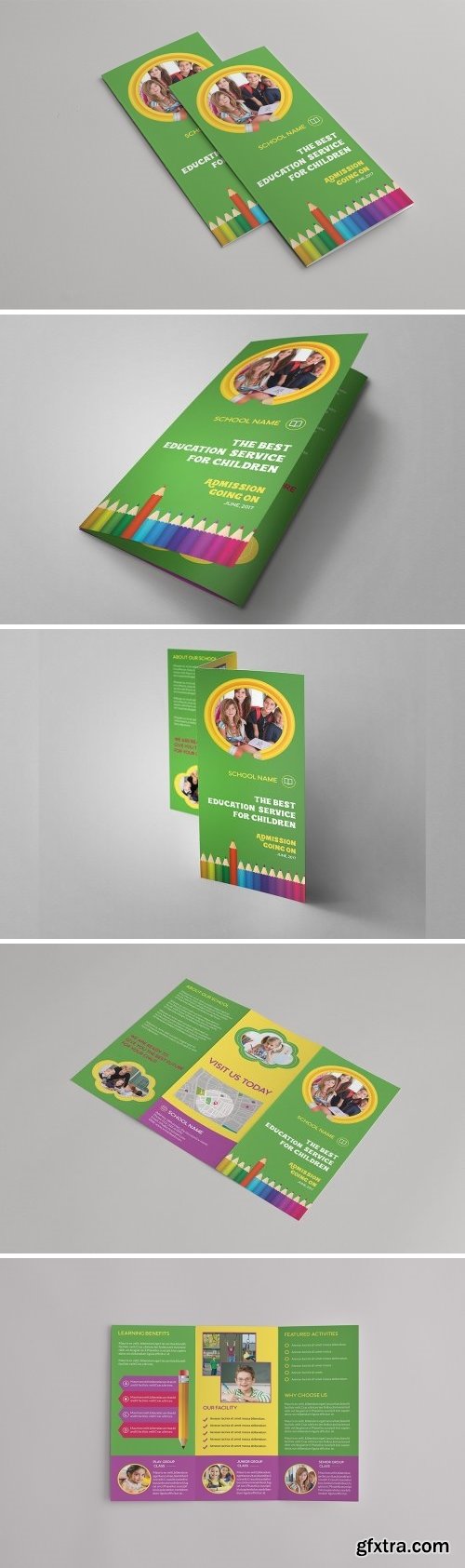 CM - Kids School Trifold Brochure 2169813