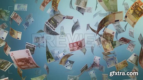 Falling Euro Background 77277