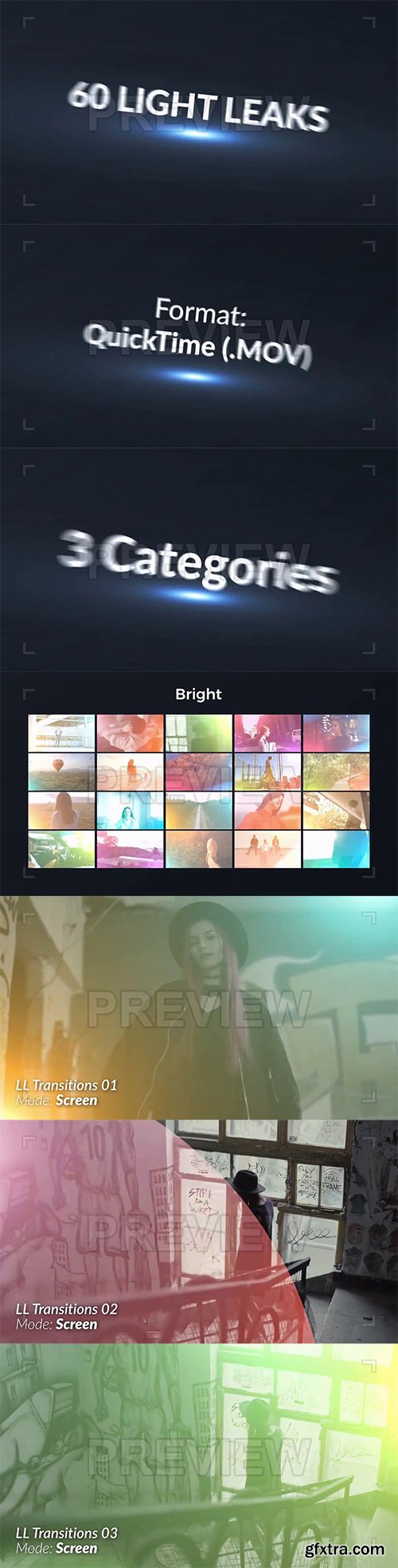 Illumine - 60 Light Leaks & Transitions 77102