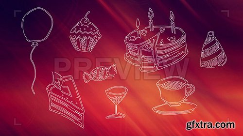 Birthday Doodles Pack 77669