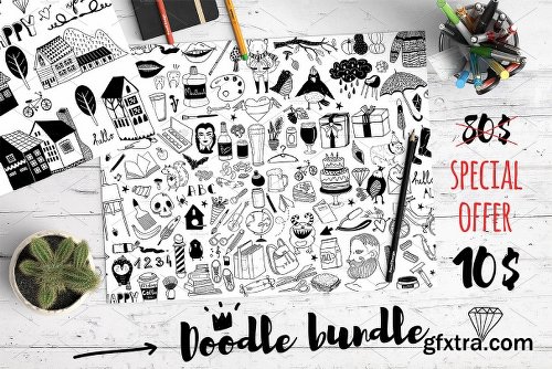 CreativeMarket Oh My DOODLE! 2134747