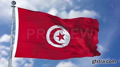 Tunisia Flag Animation 74446