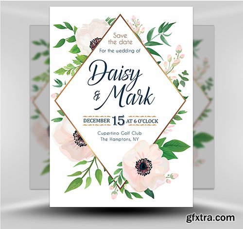 Save the Date Flyer Template 8 Save the Date Flyer Template 8