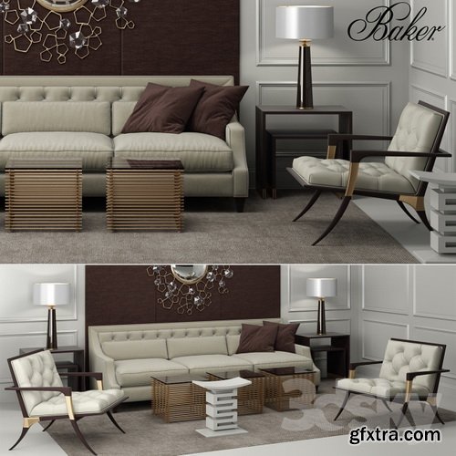 3dsky Furniture Baker Tufted Gfxtra