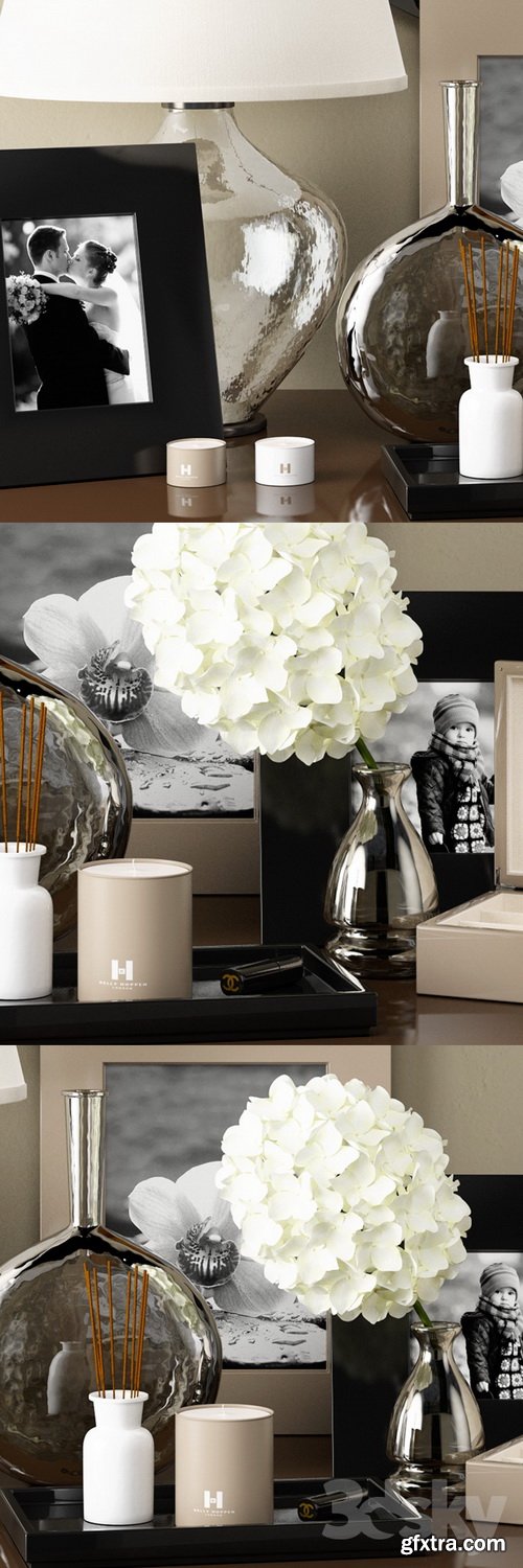 3dsky - Dressing Table Decoration by Kelly Hoppen