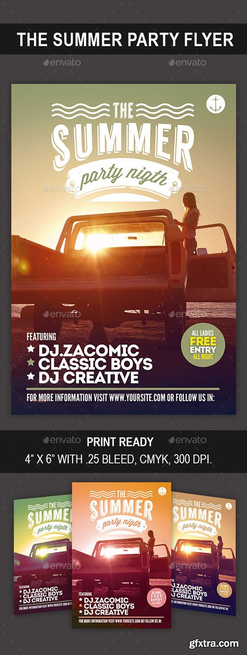 Summer Party Flyer 9423166