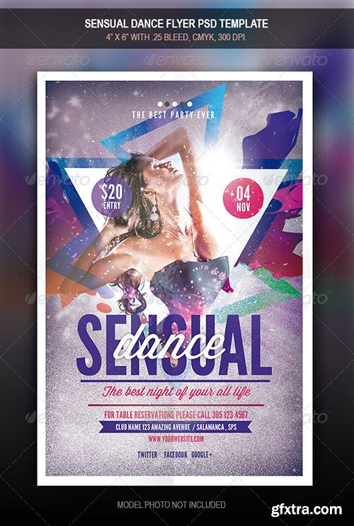 Sensual Dance Flyer 7993475