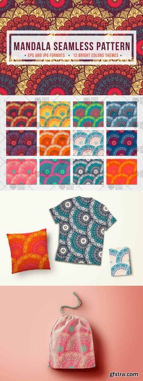 Mandala Seamless Pattern