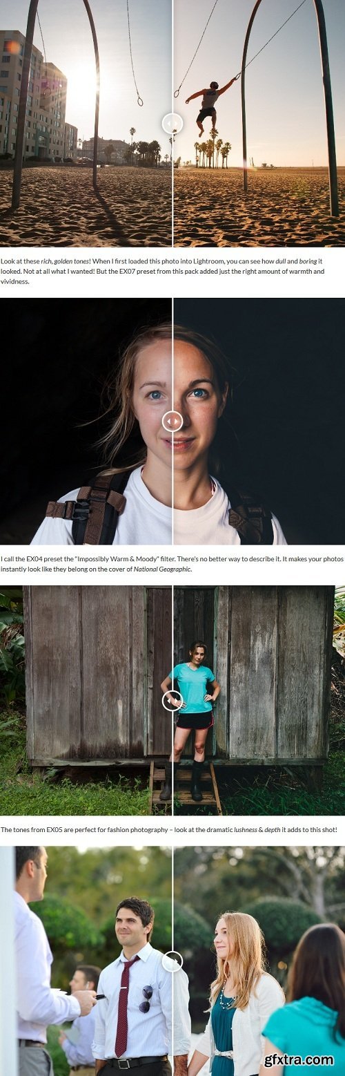 NATE Cam E-Chrome Lightroom Preset Pack