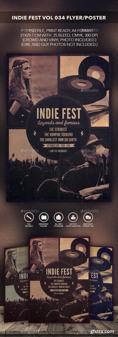 Graphicriver - Indie Fest Vol 04 Flyer/Poster 10564107
